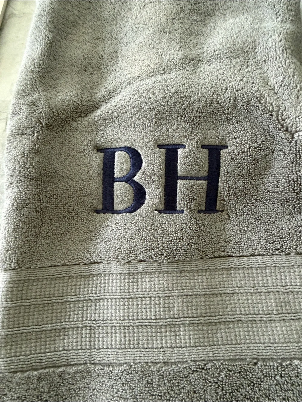 Pottery Barn Teen plush gray